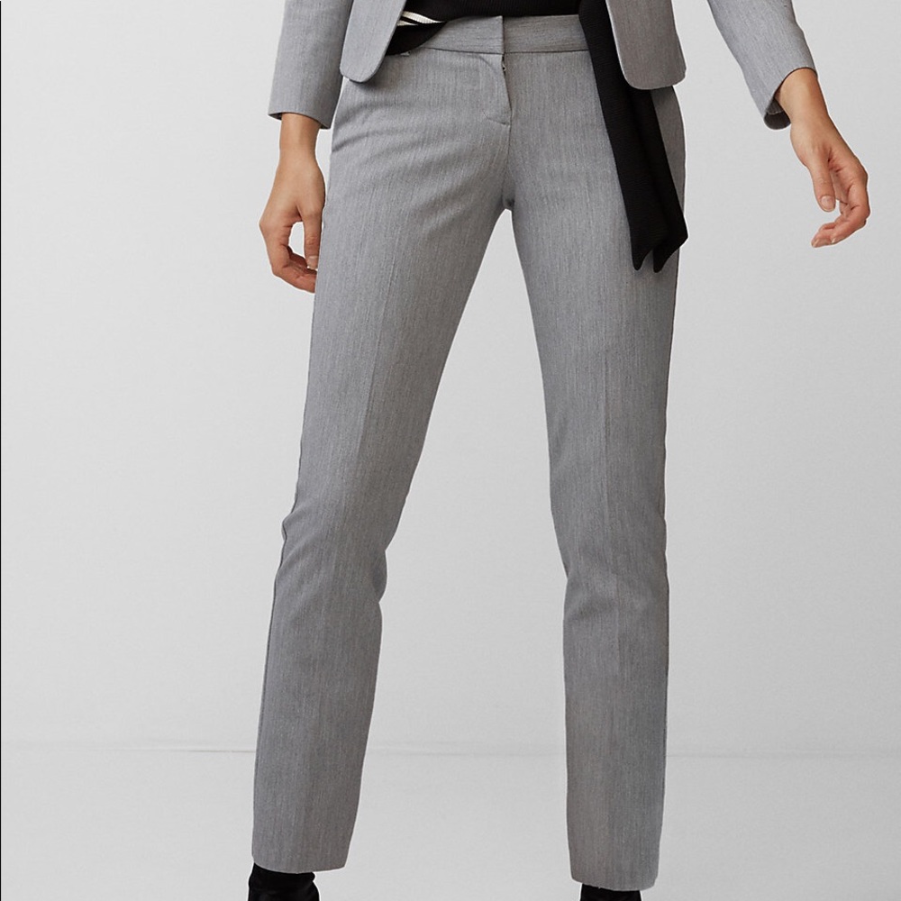 Express columnist dress pant gray EUC